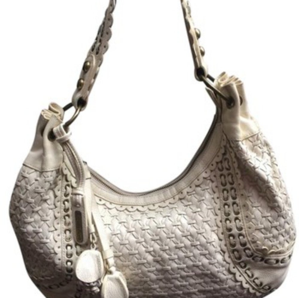Isabella Fiore - Cream, Off White Hobo handbag